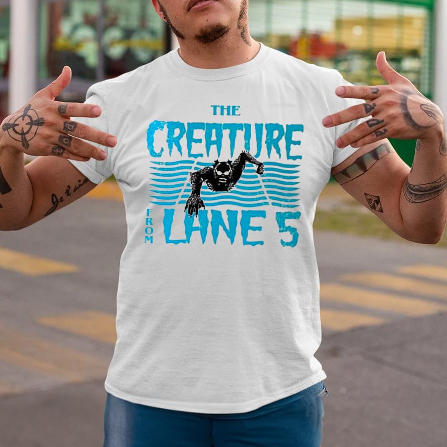 Pool Creature Halloween Swim T-Shirt 4 Pool Creature Halloween Swim T-Shirts