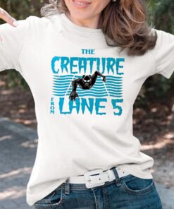 Pool Creature Halloween Swim T-Shirtt