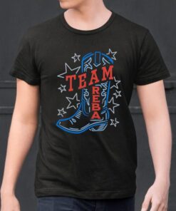 Reba McEntire Team Reba Cowboy Boot Shirts