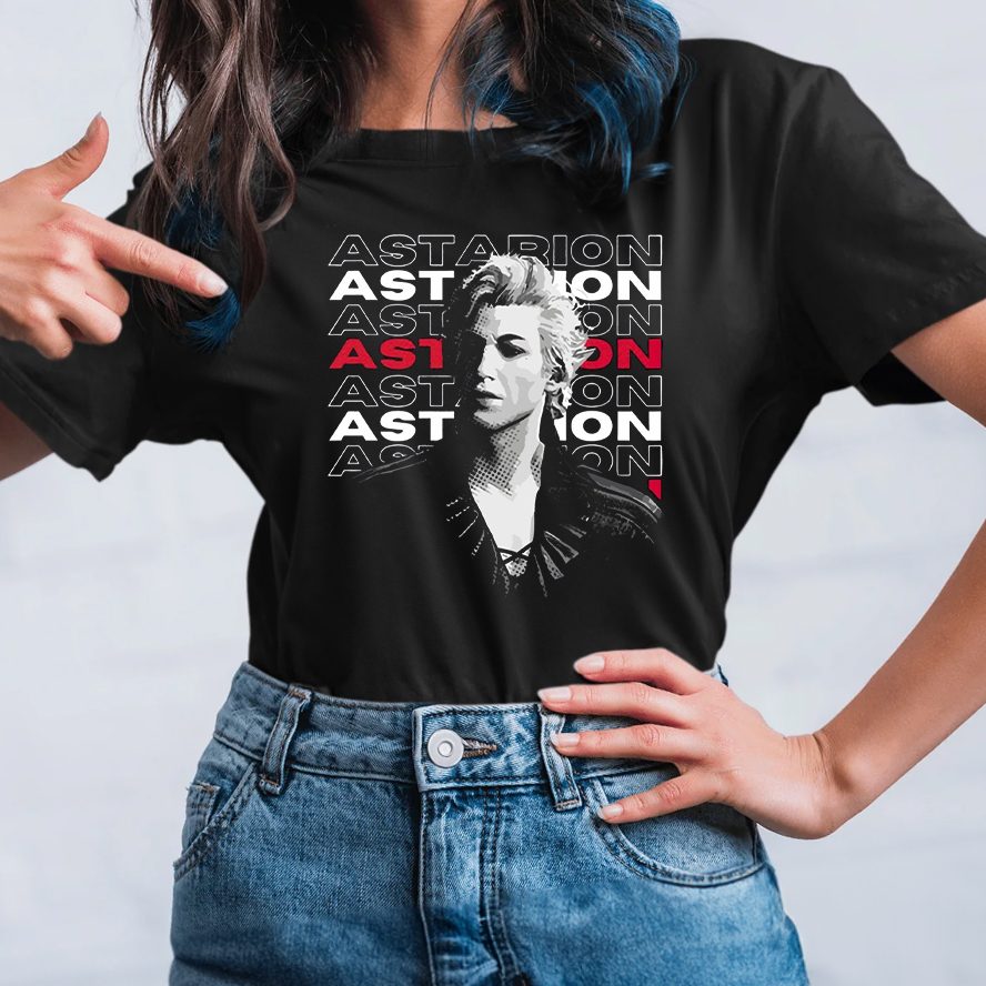 Retro Astarion Girl Dinner T-Shirt 4 Retro Astarion Girl Dinner TShirt