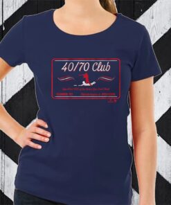Ronald Acuña Jr 40 70 Club Membership Card T-Shirt