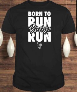 Saint Peters Peacocks Born to Run Baby Run Tshirt