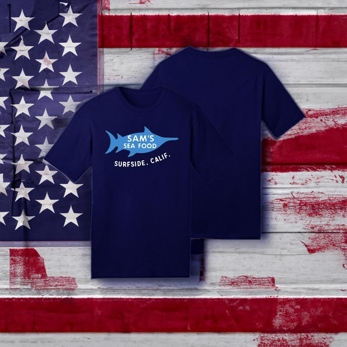 Sam's Seafood Surfside, CA v5 Vintage Tiki Bar Shirt 4 Sam's Seafood Surfside, CA v5 Vintage Tiki Bar Shirt