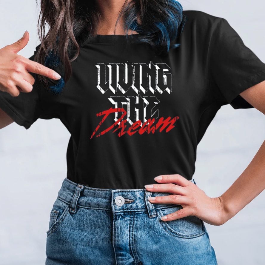 Slash Living The Dream Anniversary T-Shirt 4 Slash Living The Dream Anniversary TShirt