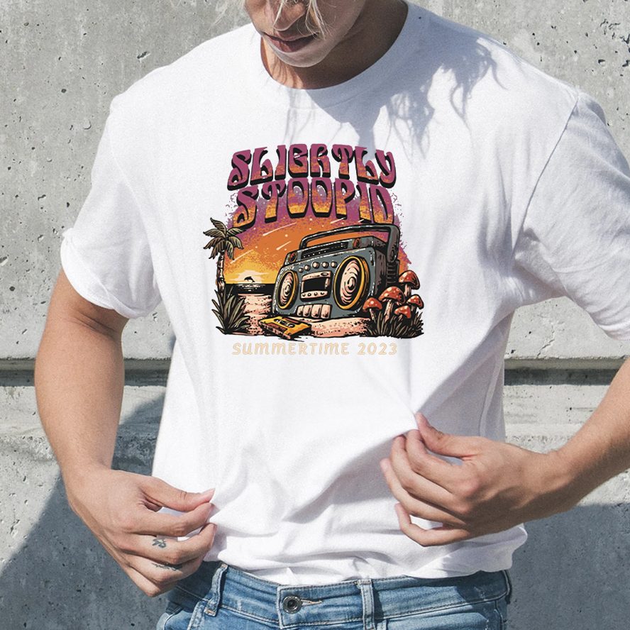 Slightly Stoopid Granite Boombox T-Shirt 4 Slightly Stoopid Granite Boombox TShirt