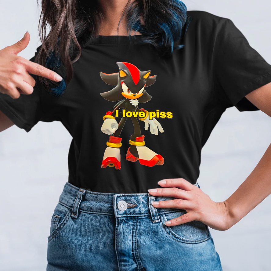 Sonic I Love Piss T-Shirt 4 Sonic I Love Piss TShirt