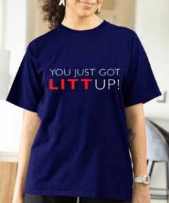 Suits You Just Got Litt Up T-Shirtt