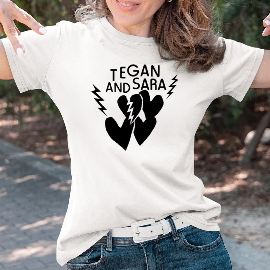 Tegan And Sara Heartbreak T-Shirt 4 Tegan And Sara Heartbreak T-Shirts