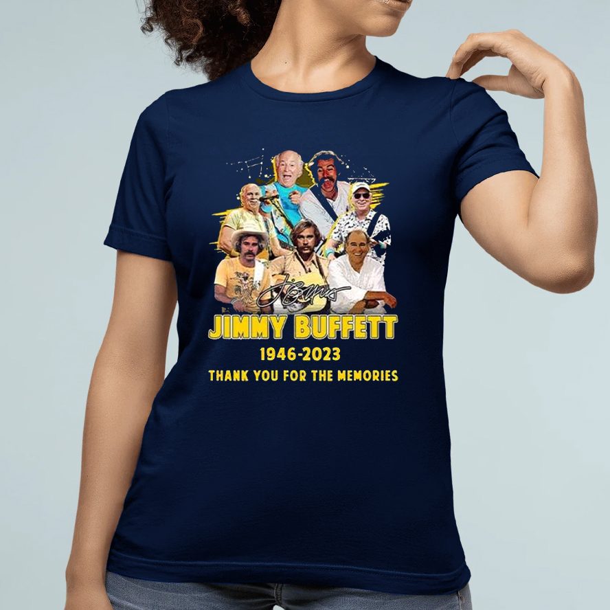 Thank You For The Memories Jimmy Buffett 1946-2023 T-Shirt 4 Thank You For The Memories Jimmy Buffett 1946-2023 Shirt