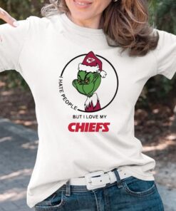 The Grinch I Hate People But I Love My Kansas City Chiefs T-Shirtt