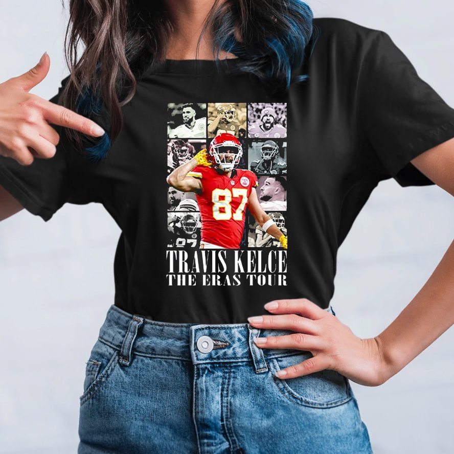 Travis Kelce The Eras Tour T-Shirt 4 Travis Kelce The Eras Tour TShirt