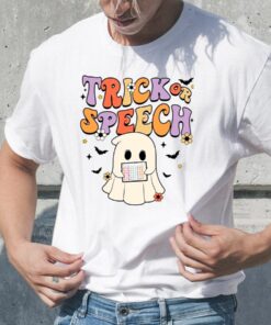 Trick Or Speech Halloween T-Shirt