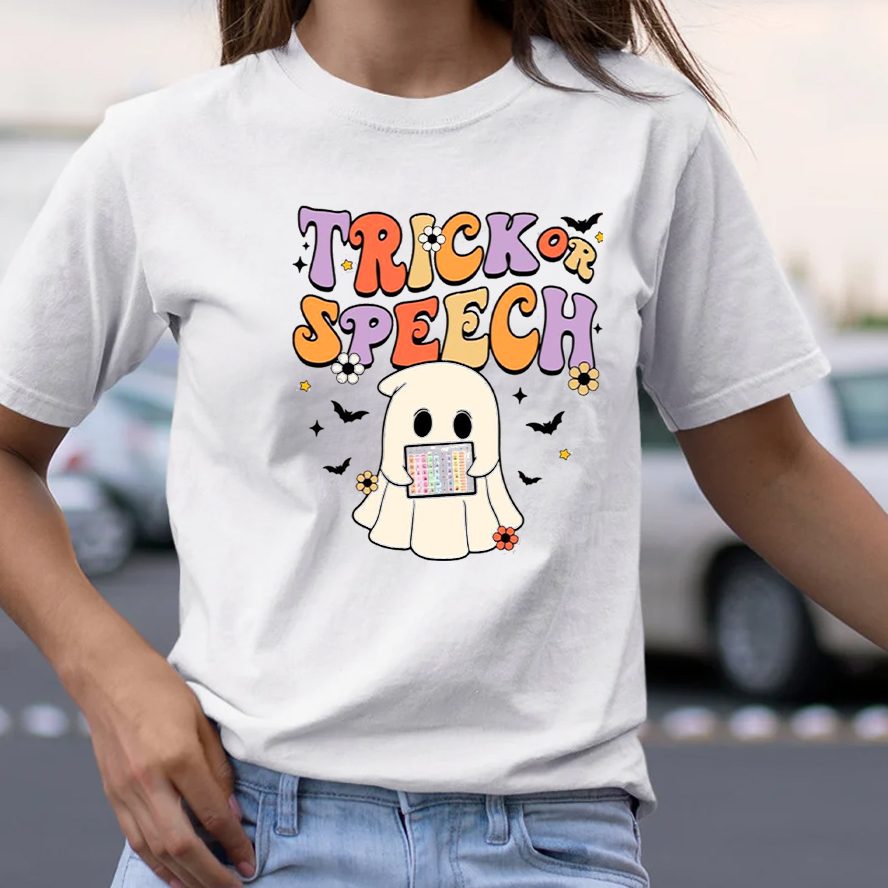 Trick Or Speech Halloween T-Shirt 4 Trick Or Speech Halloween TShirt