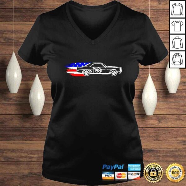 48 Car Classic Colors Us TShirt - Image 2