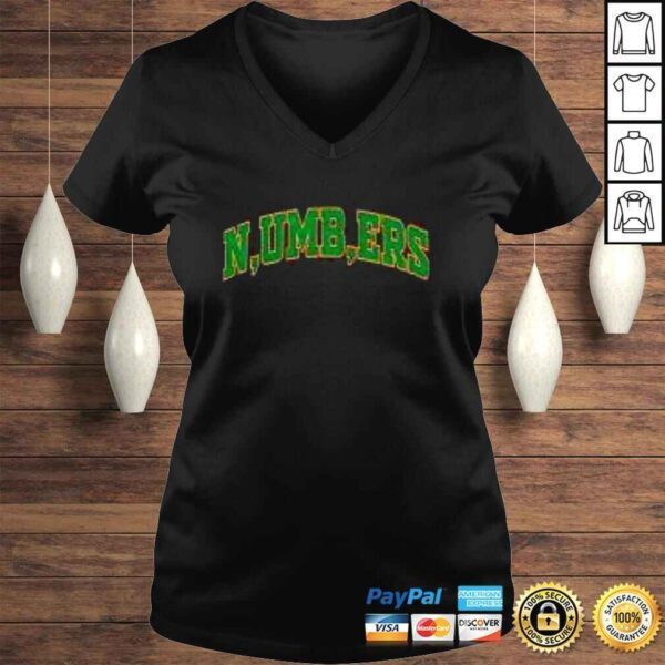 Larry June Midnight Organic Merchandise Numbers TShirt - Image 2