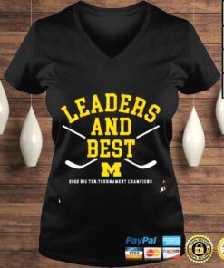 VLadies Michigan Hockey 22 Big Ten Champions Shirt