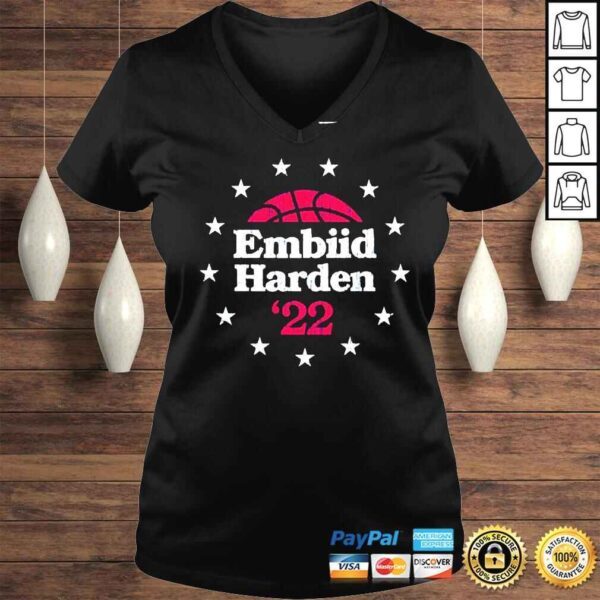 The Embiid Harden ’22 Philadelphia Basketball Shirt - Image 2
