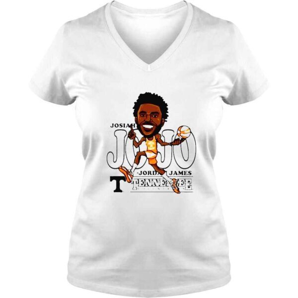 Utvolshop Josiah Jojo Jordan James Tennessee Volunteers shirt - Image 2