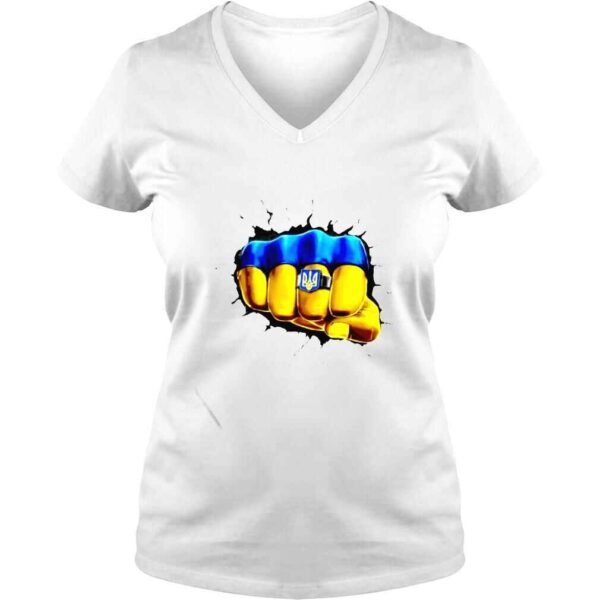 ukraine flag Ukrainian punch shirt - Image 2