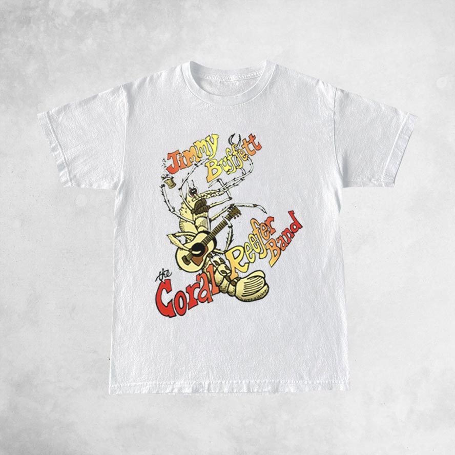 Vintage 1974 Jimmy Buffett Acoustic Tour T-Shirt 4 Vintage 1974 Jimmy Buffett Acoustic Tour T-Shirt