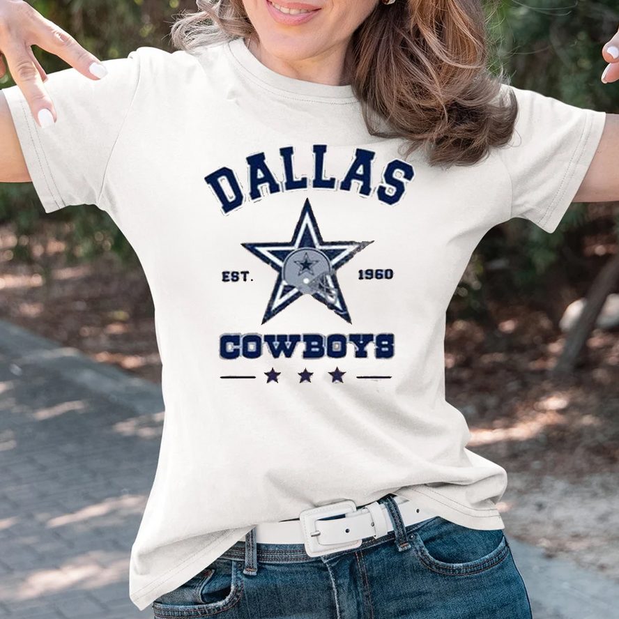 Vintage Dallas Football Cowboys T-Shirt 4 Vintage Dallas Football Cowboys T-Shirts