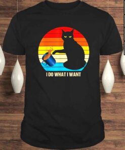 Vintage cat do what I want cat lover cat mom shirt