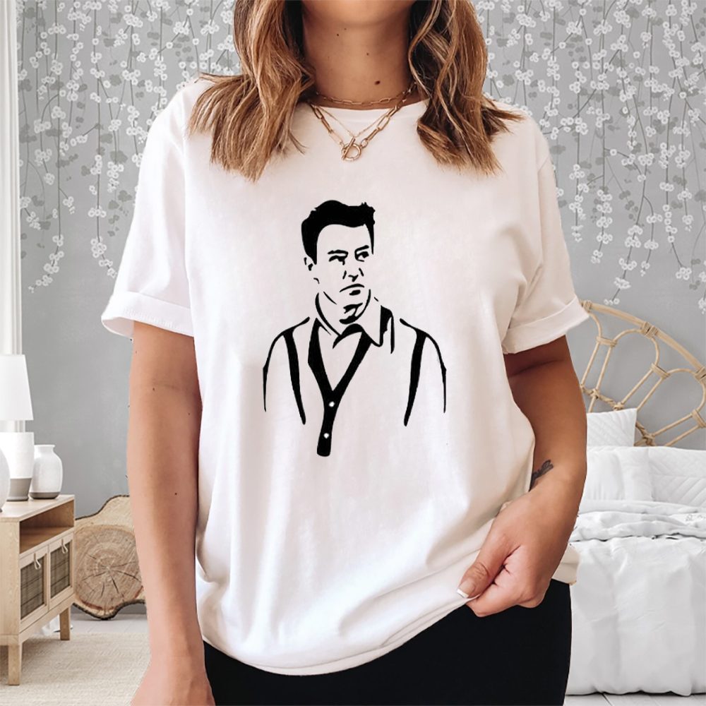 1969-2023 Matthew Perry Casual Long Sleeve Sweat T-Shirt 4 1969-2023 Matthew Perry Casual Long Sleeve Sweat Shirt