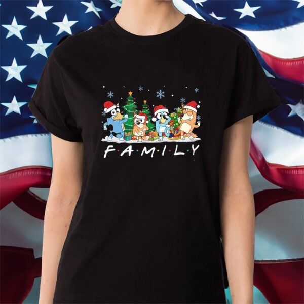 Bluey Family Christmas Shirts