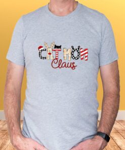 Christmas Cat Mom Claus Sweat T-Shirtt