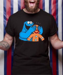 Cookie Monster Blindfold Gingerbread Sunny T-Shirt
