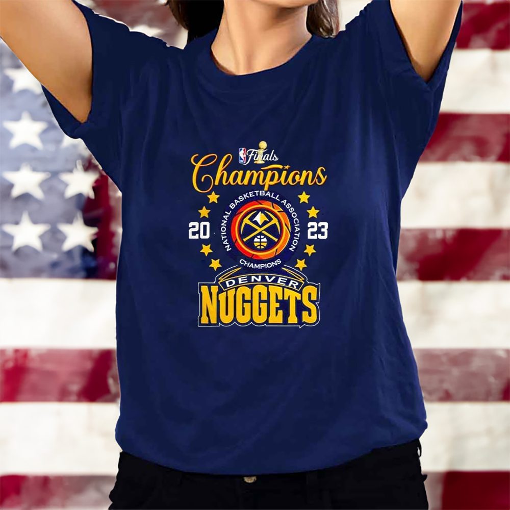Denver Nuggets Final Champions National Basketball Association 2023 T-Shirt 4 Denver Nuggets Final Champions National Basketball Association 2023 T-Shirts