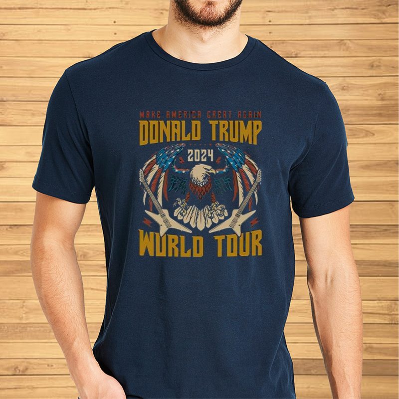 Donald Trump Make America Great Again World Tour 2024 T-Shirt 4 Donald Trump Make America Great Again World Tour Shirt