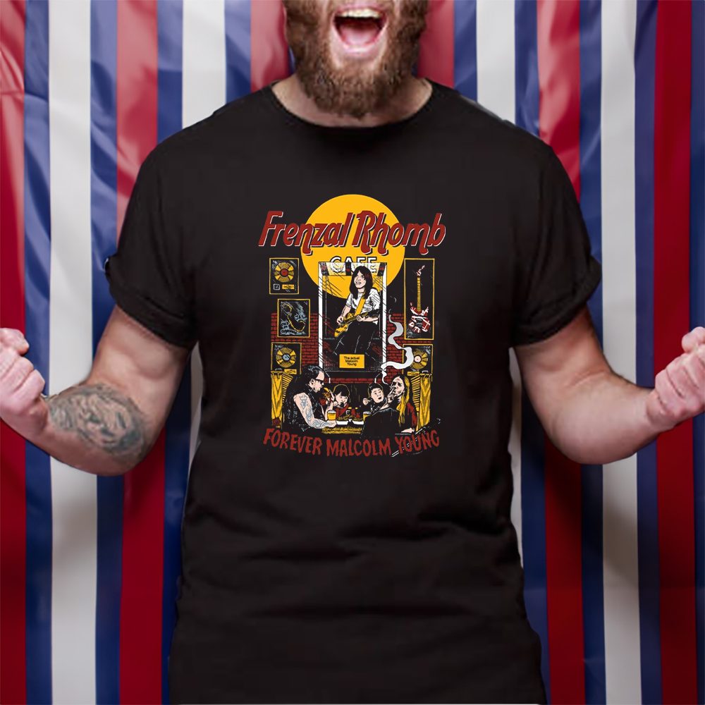 Frenzal Rhomb Forever Malcolm Young Vinyl Forever Malcolm Young T-Shirt 4 Frenzal Rhomb Forever Malcolm Young Vinyl Forever Malcolm Young TShirt