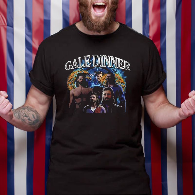 Gale BG3 Gale Dinner Baldurs Gate T-Shirt 5 Gale BG3 Gale Dinner Baldurs Gate T-Shirt