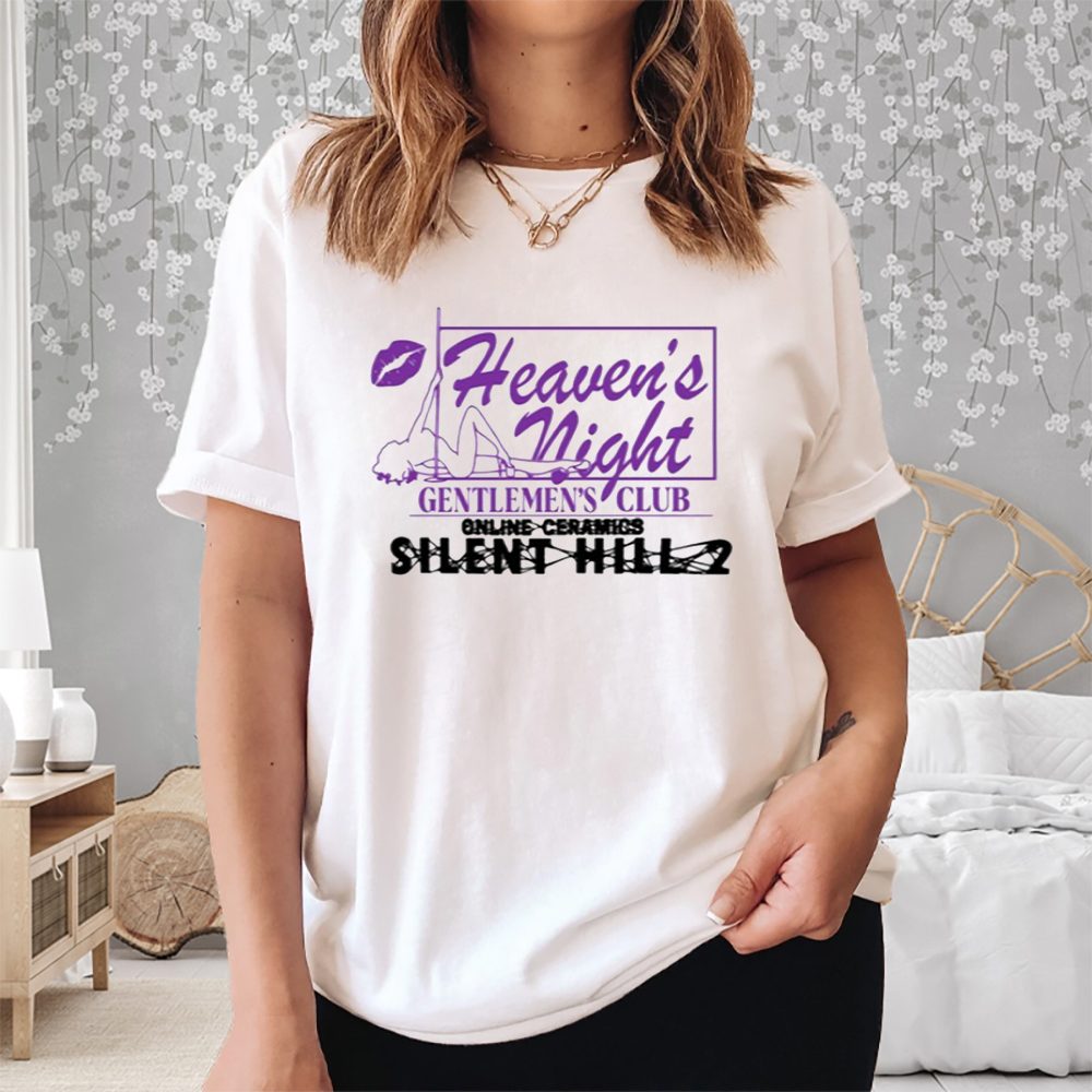 Heaven's Night Gentlemen's Club Silent Hill 2 T-Shirt 4 Heaven's Night Gentlemen's Club Silent Hill 2 Shirt