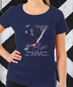 I Just Do What I Do Best And Thats Play Guitar Eddie Van Halen 1955 – 2020 Thank You For The Memories T-Shirt