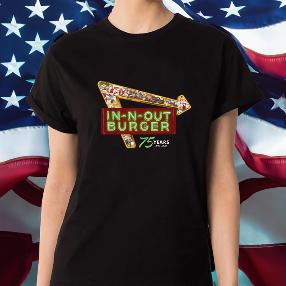 In-N-Out Burger’s 2024 75 Years T-Shirt 4 In-N-Out Burger’s 2024 75 Years Shirt