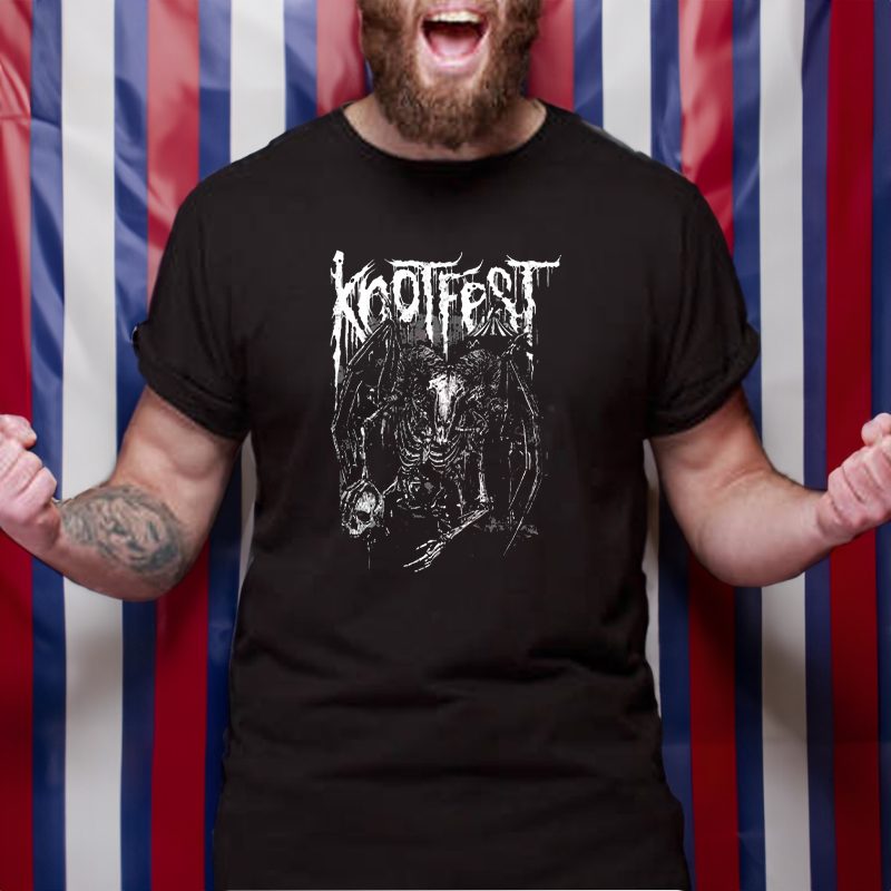 Knotfest Demon Ram Black T-Shirt 5 Knotfest Demon Ram Black T-Shirt
