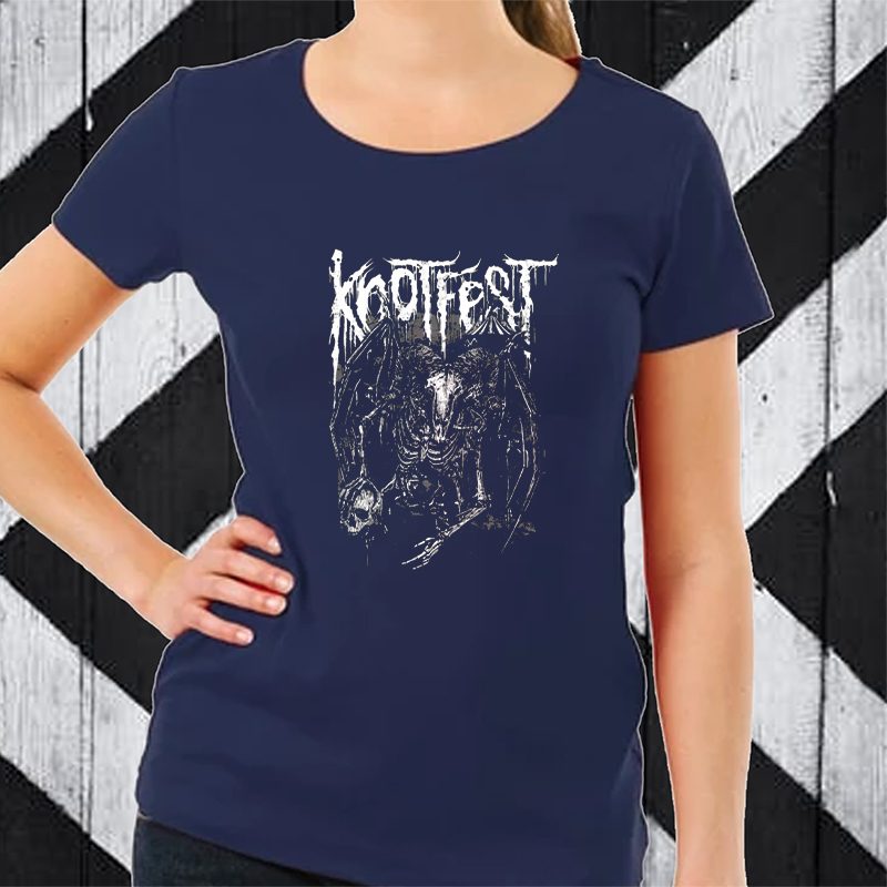 Knotfest Demon Ram Black T-Shirt 4 Knotfest Demon Ram Black TShirt