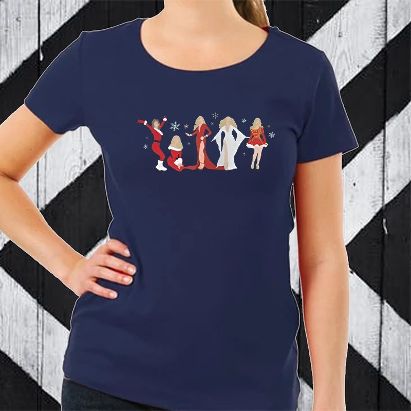 Mariah Carey Christmas Eras Sweat T-Shirt 4 Mariah Carey Christmas Eras Sweat TShirt