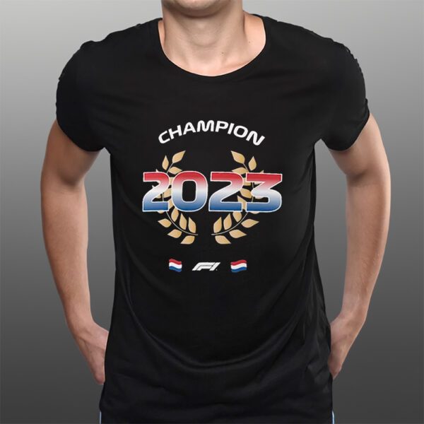 Max Verstappen 2023 F1 World Drivers’ Champion T-Shirtt