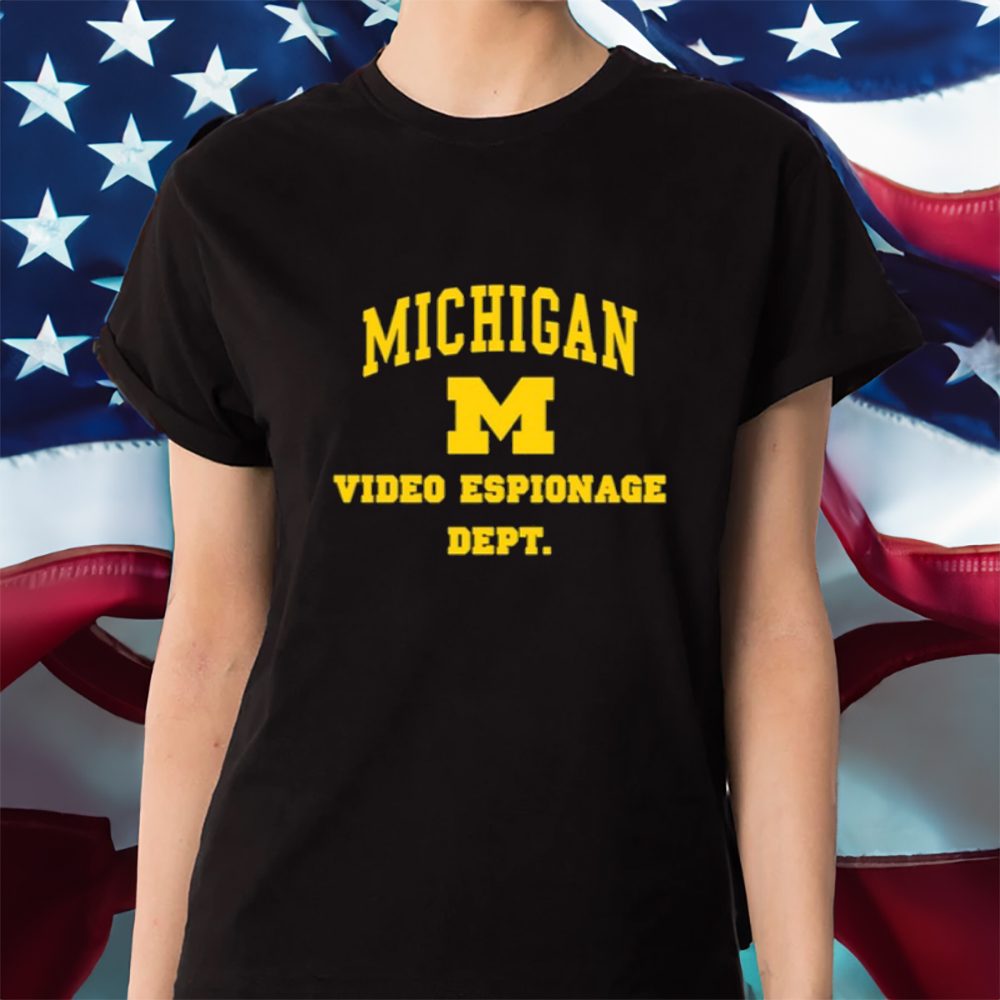 Michigan Video Espionage Dept T-Shirt 4 Michigan Video Espionage Dept Shirt