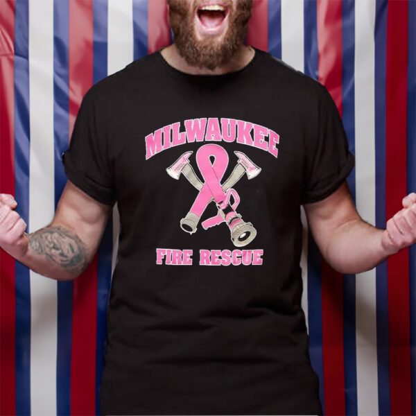 Milwaukee Fire Rescue Susan G. Komen T-Shirt