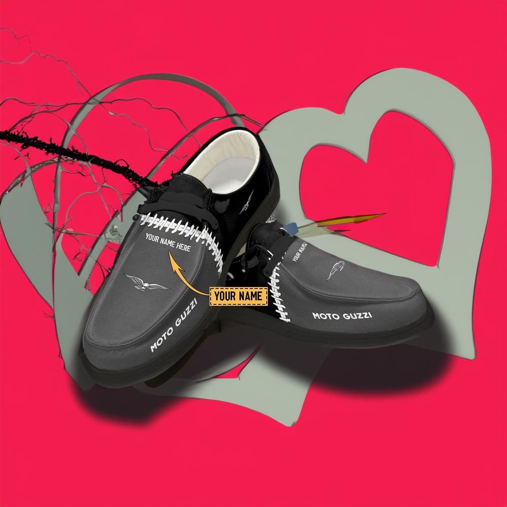 Moto Guzzi Custom Name Hey Dude Shoes 4 Moto Guzzi Custom Name Hey Dude Shoes funny