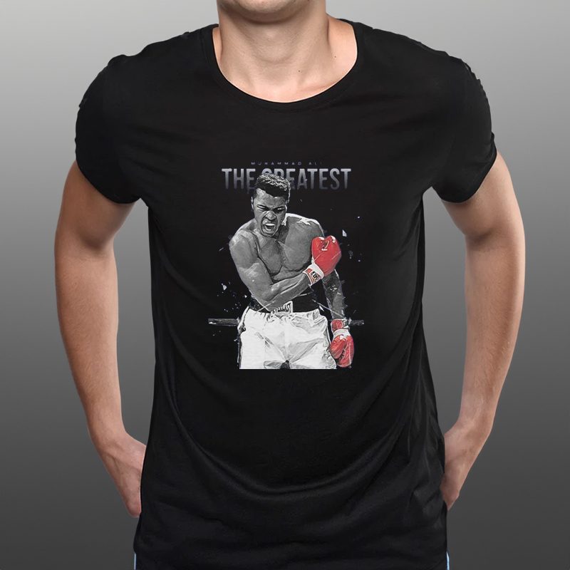 Muhammad Ali Boxing Unisex Hoodie Jersey Short Sleeve T-Shirt 4 Muhammad Ali Boxing Unisex Hoodie Jersey Short Sleeve T-Shirts