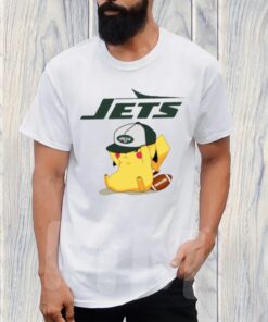 New York Jets Pikachu NFL T-Shirt