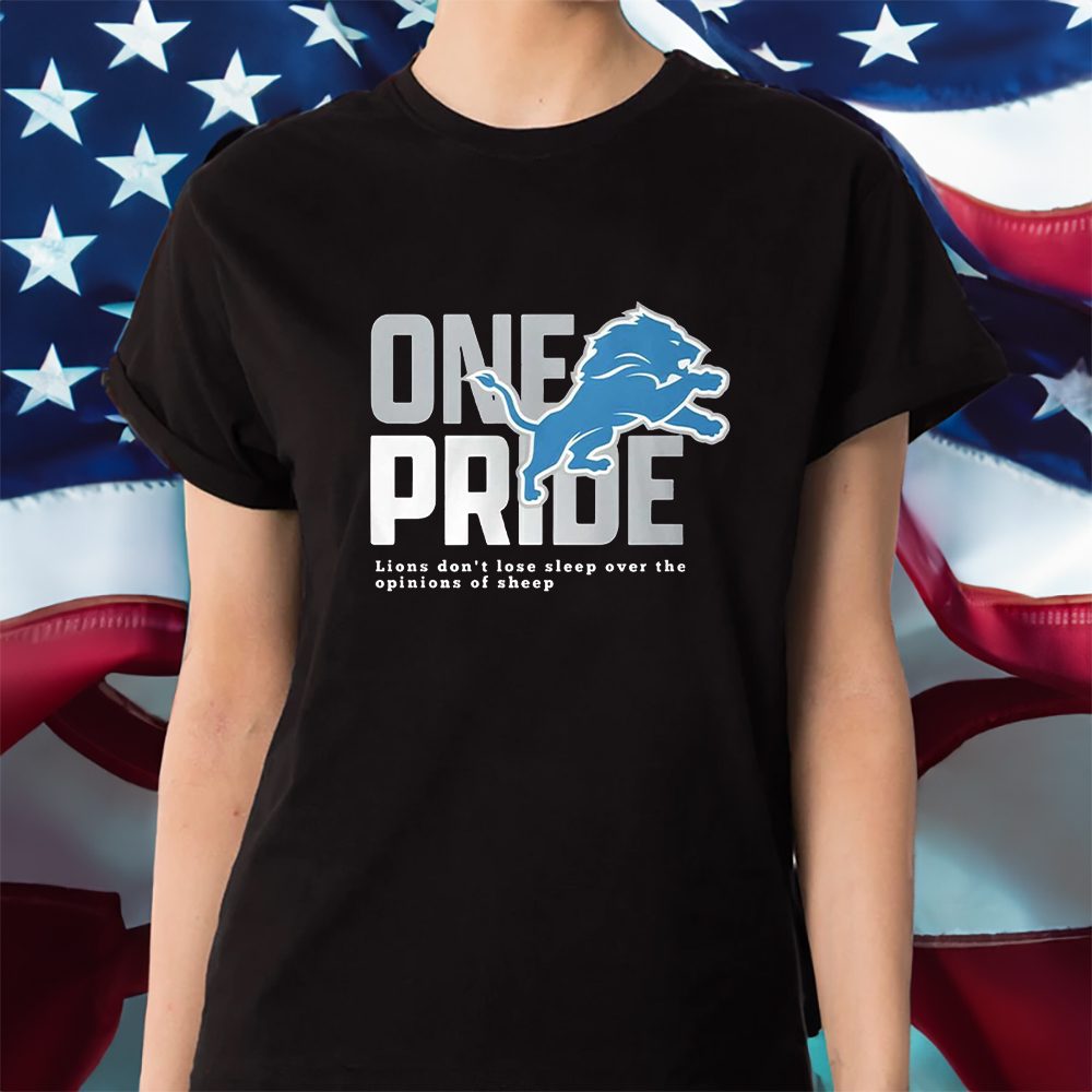 One Pride Lions Don’t Lose Sleep Over The Opinions Of Sheep T-Shirt 4 One Pride Lions Don’t Lose Sleep Over The Opinions Of Sheep Shirt