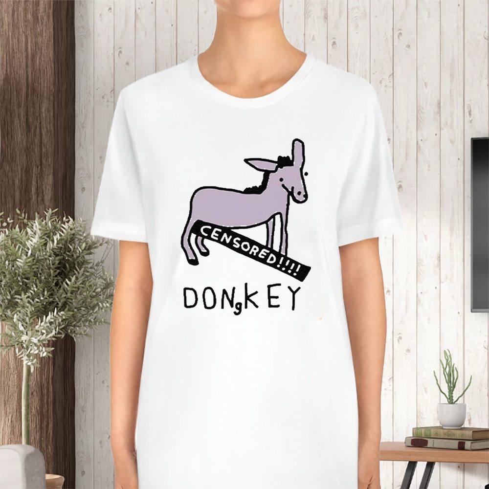 Original Zoebread Censored Dongkey T-Shirt 4 Original Zoebread Censored Dongkey TShirt