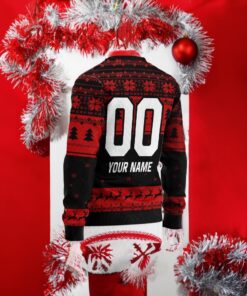 Personalized EPL Bournemouth Grinch Ugly Sweaters All Over Print For Fan