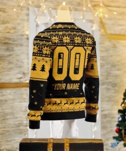 Personalized EPL Newcastle Grinch Ugly Sweaters All Over Print For Fan Back